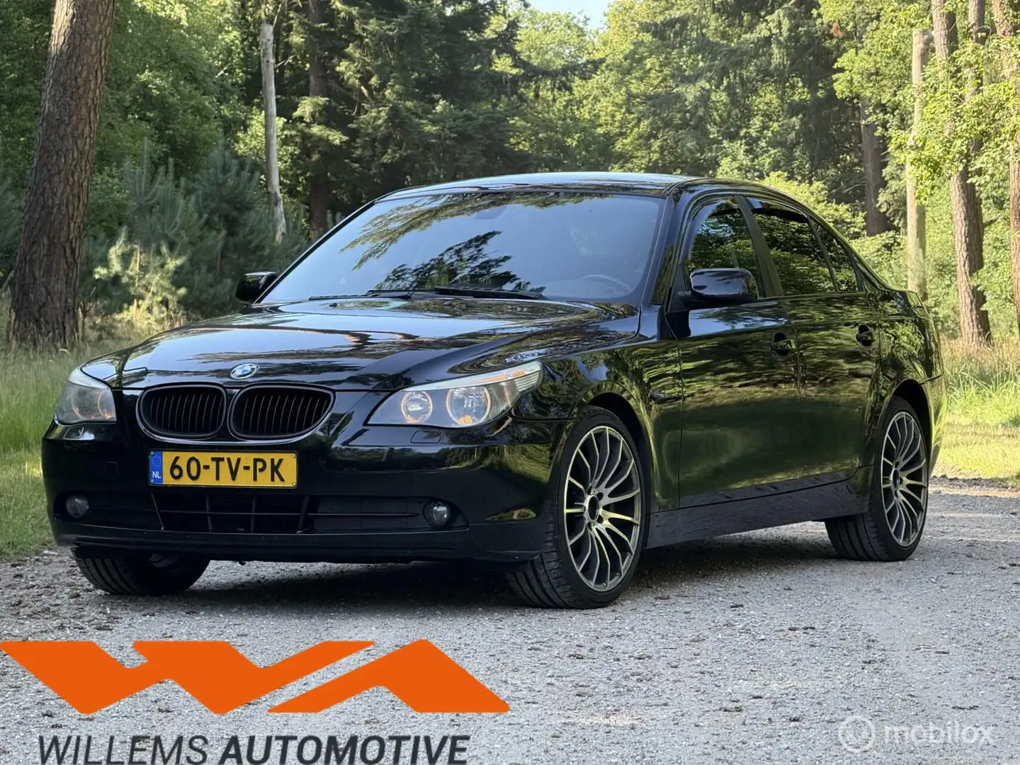 BMW 523 5-serie 523i N52 19'inch Zwart - 1