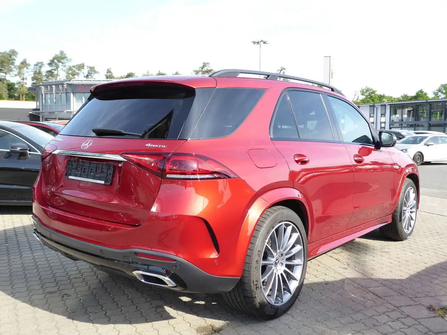 Mercedes-Benz GLE 350 de 4Matic AMG-Line Rouge - 2
