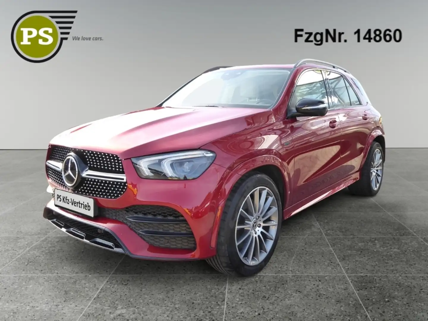 Mercedes-Benz GLE 350 de Eu6d 4Matic AMG AHK Navi 360° Kamera Roşu - 1