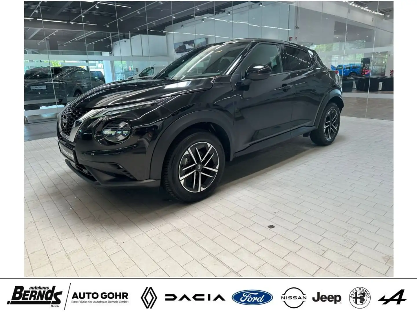 Nissan Juke 1.0 DIG-T N-Connecta KLIMAAUTOM. SITZHZG. ISO-FIX Schwarz - 1