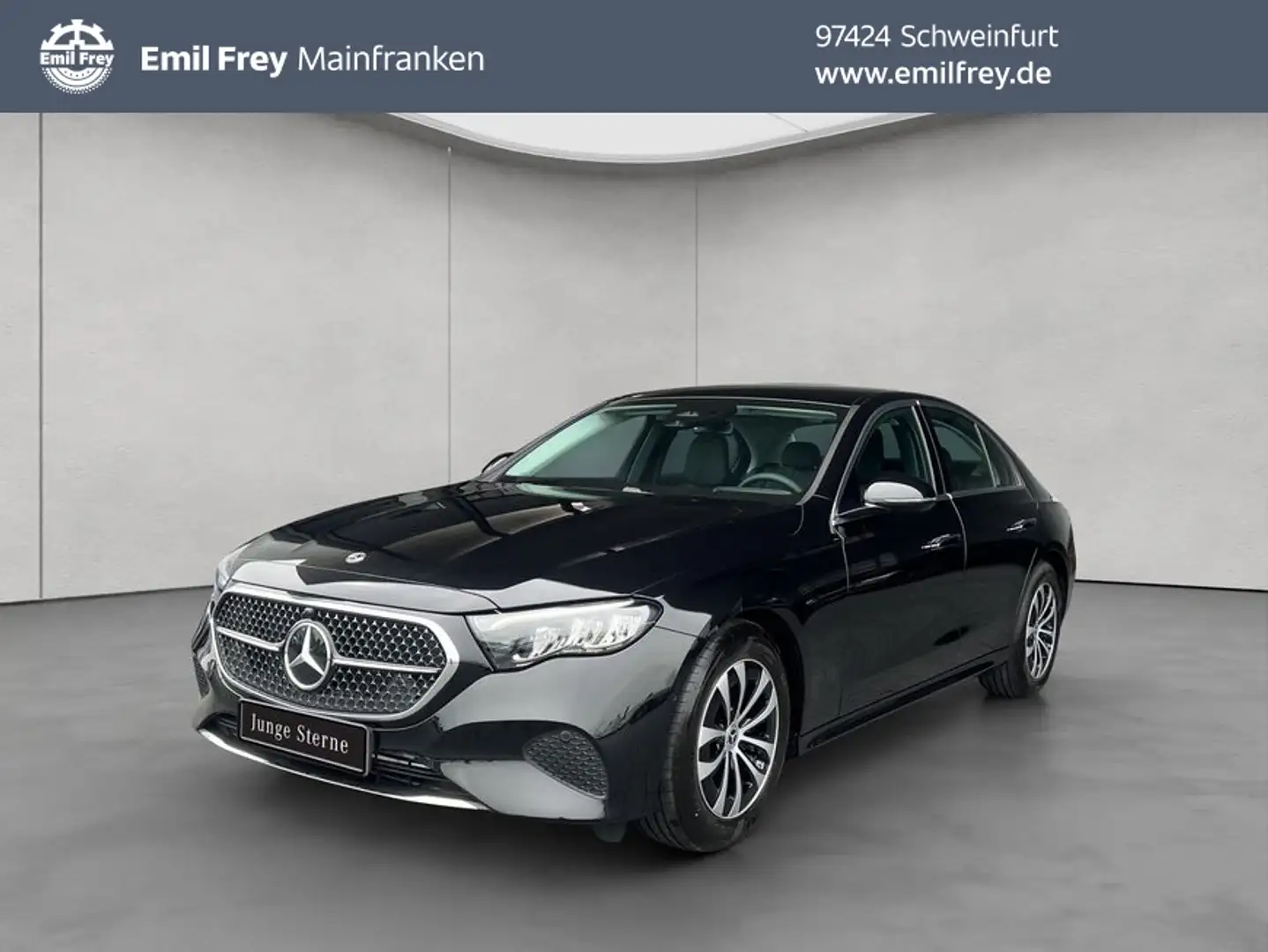Mercedes-Benz E 200 E-Klasse Czarny - 1