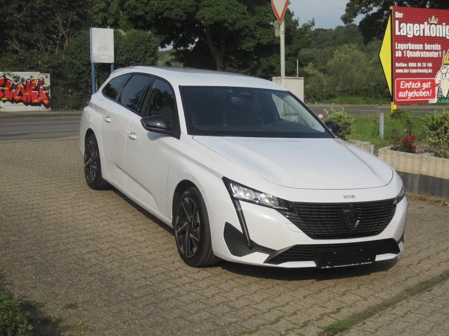 Peugeot 308 SW PureTech 130 EAT8 Allure 5-t. Weiß - 1
