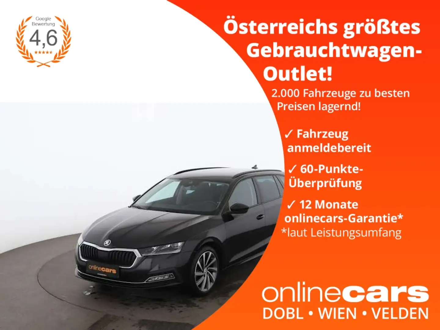 Skoda Octavia Combi 2.0 TDI First Aut MATRIX RADAR NAVI Negro - 1