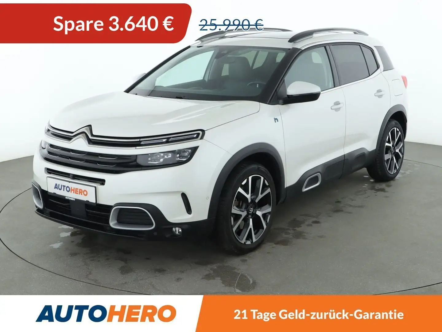 Citroen C5 Aircross 1.6 Plug-in Hybrid ë-EAT8 Shine Pack Aut.*PDC* Weiß - 1