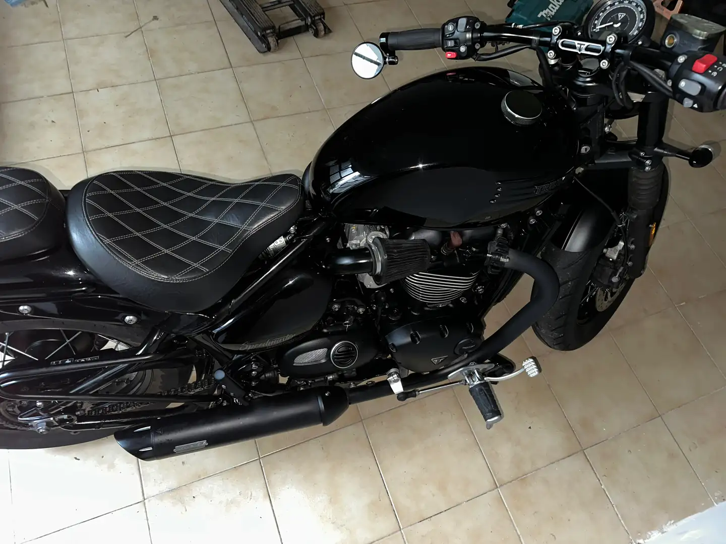 Triumph Speedmaster DV01 1 19 - bonneville speedmaster Negro - 2