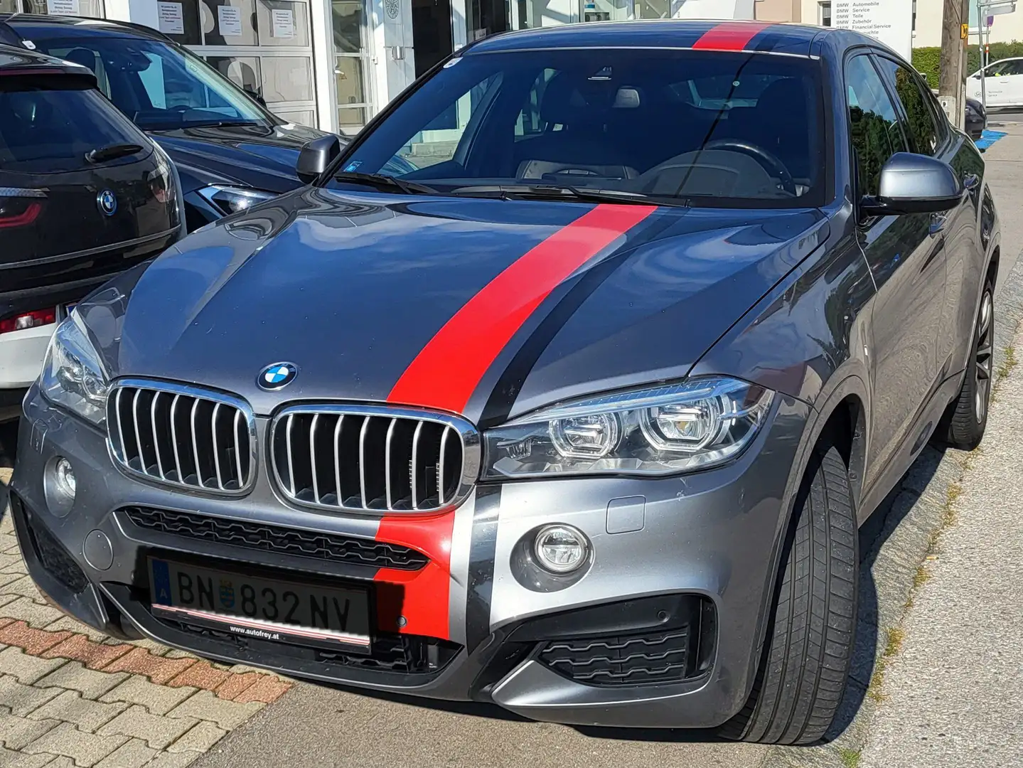 BMW X6 X6 xDrive40d Argent - 2