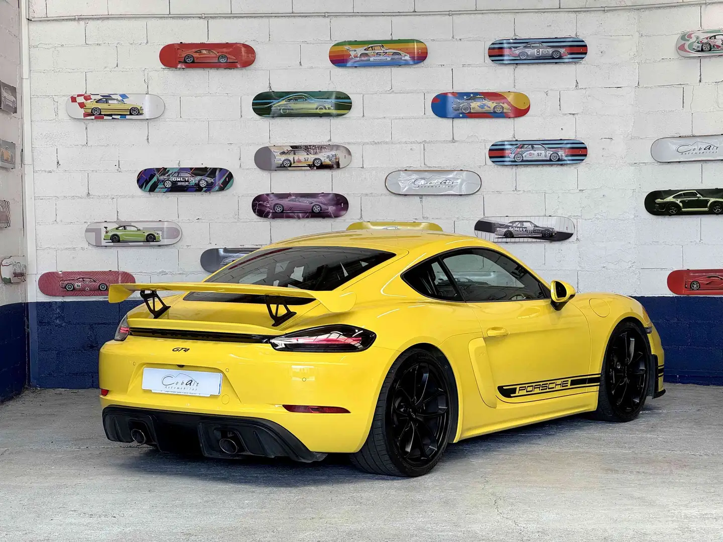 Porsche 718 GT4 Clubsport Žlutá - 2