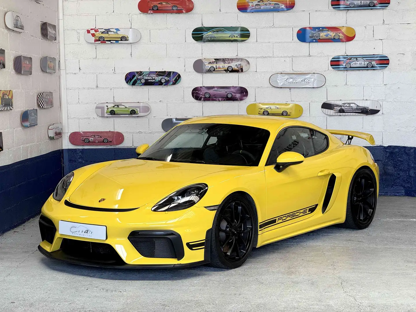 Porsche 718 GT4 Clubsport Žlutá - 1