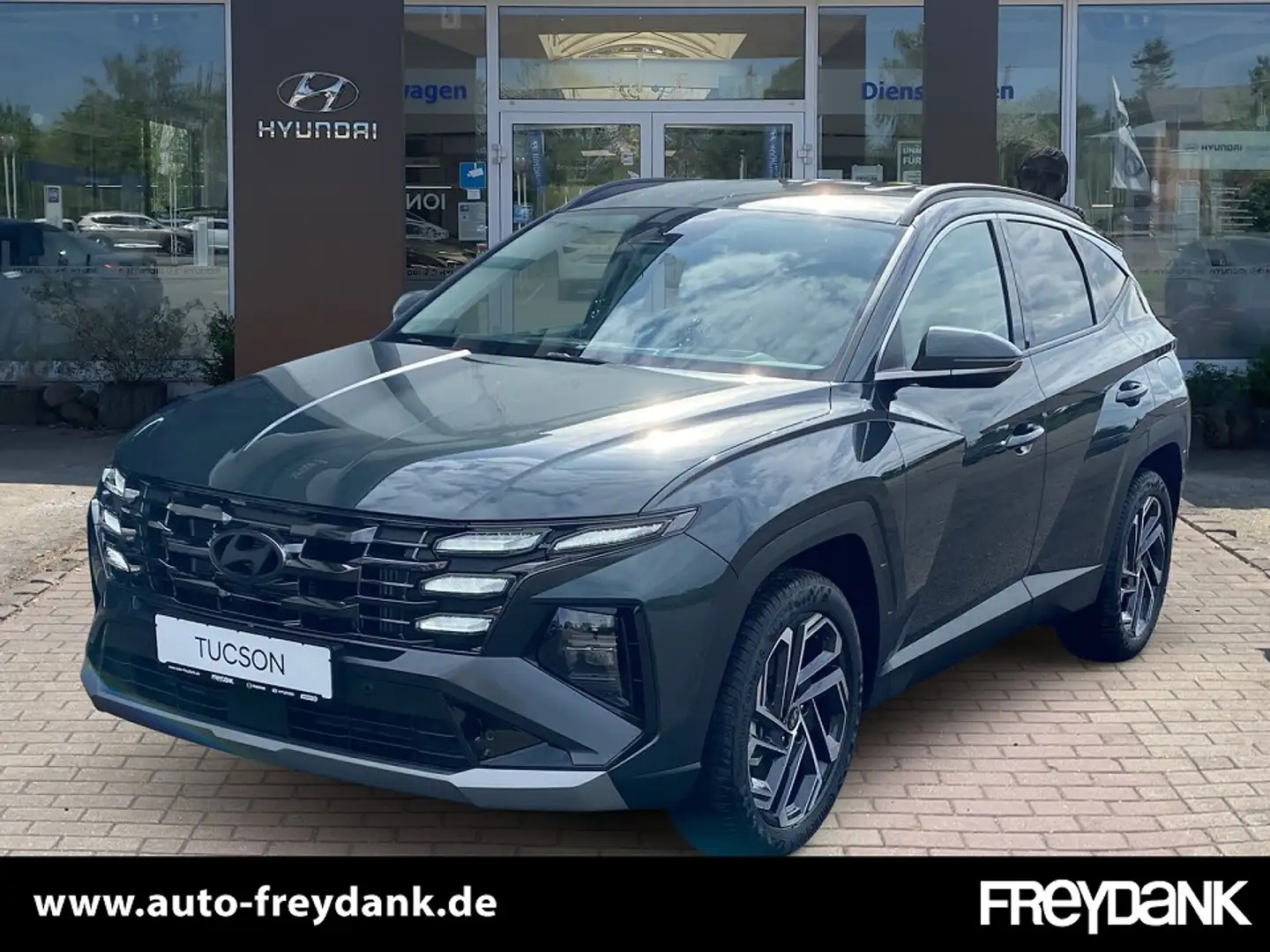 Hyundai TUCSON FL (MY25) 1.6 T-GDI (160 PS) 48V 7-DCT 2WD PRIME A Grün - 1