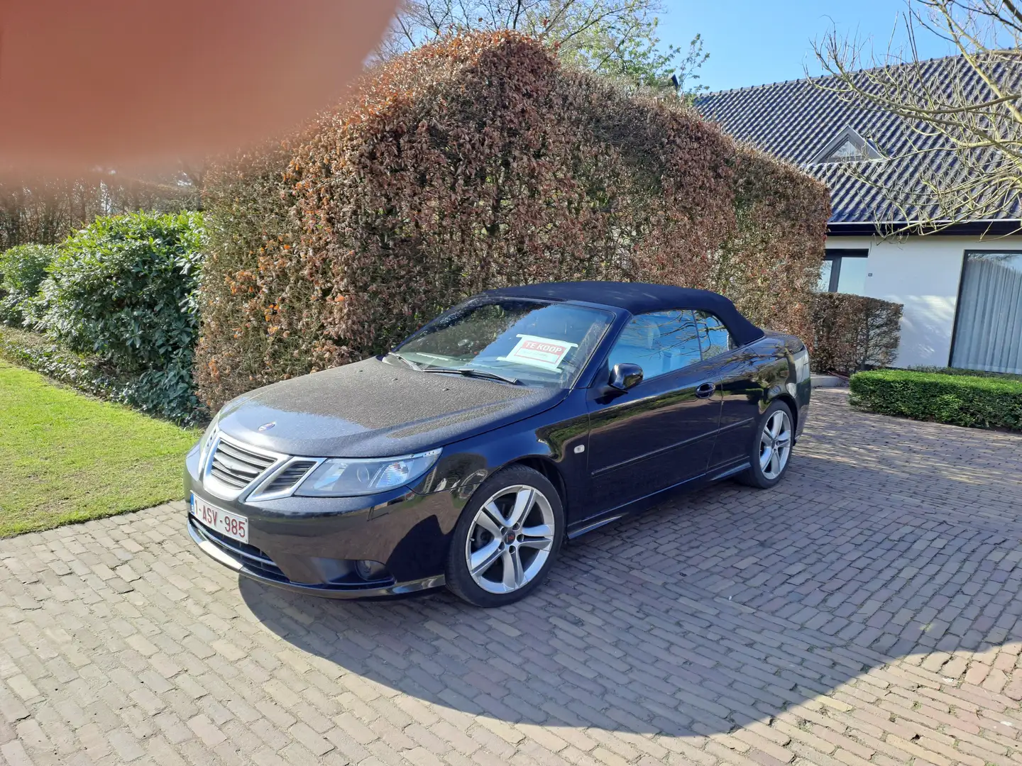 Saab 9-3 Cabriolet 1.8 Turbo Vector Fekete - 1