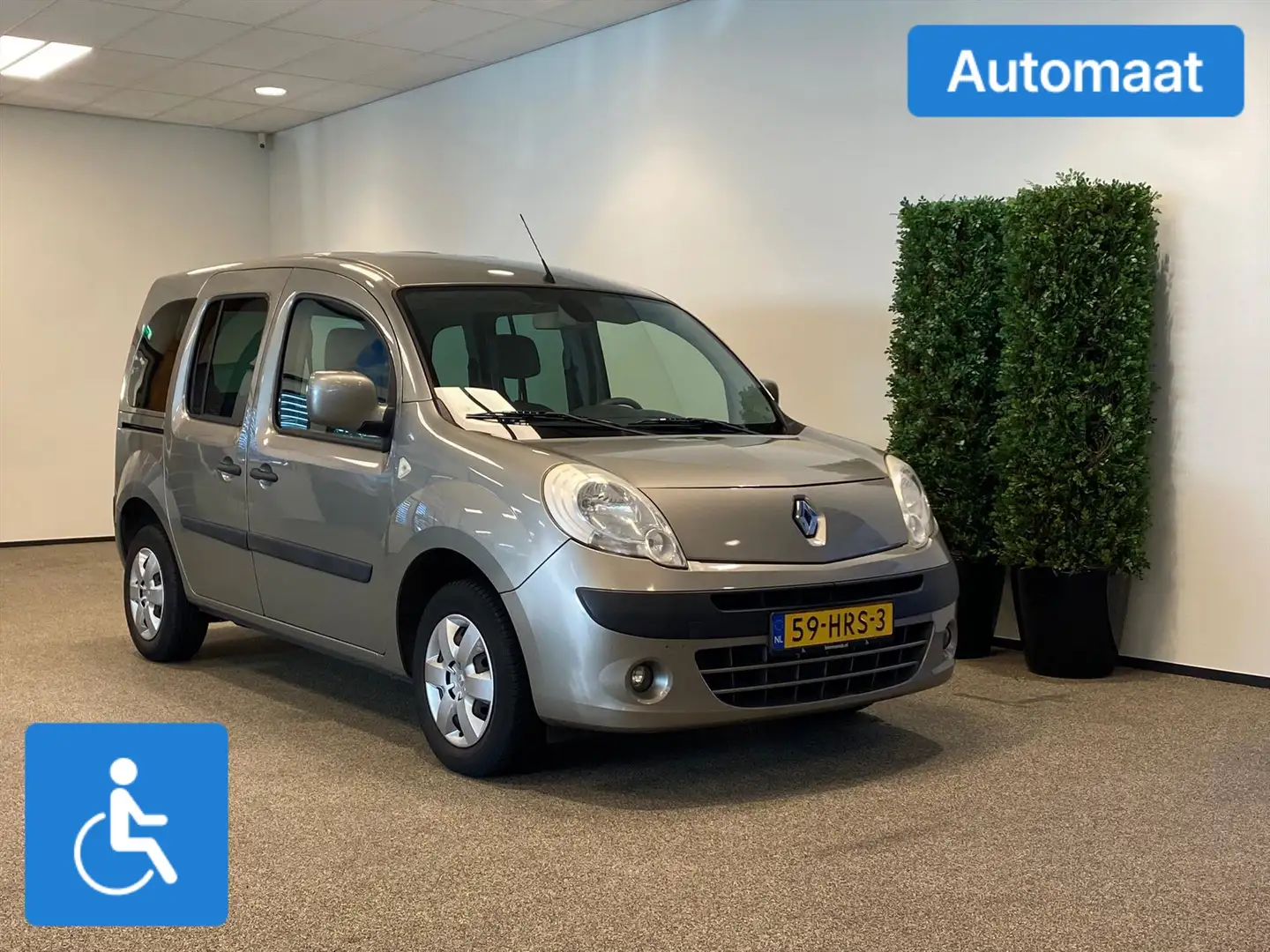 Renault Kangoo Rolstoelauto Automaat 3+1 Grijs - 1