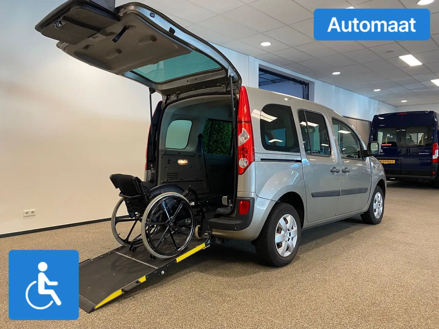 Renault Kangoo Rolstoelauto Automaat 3+1 Grijs - 2