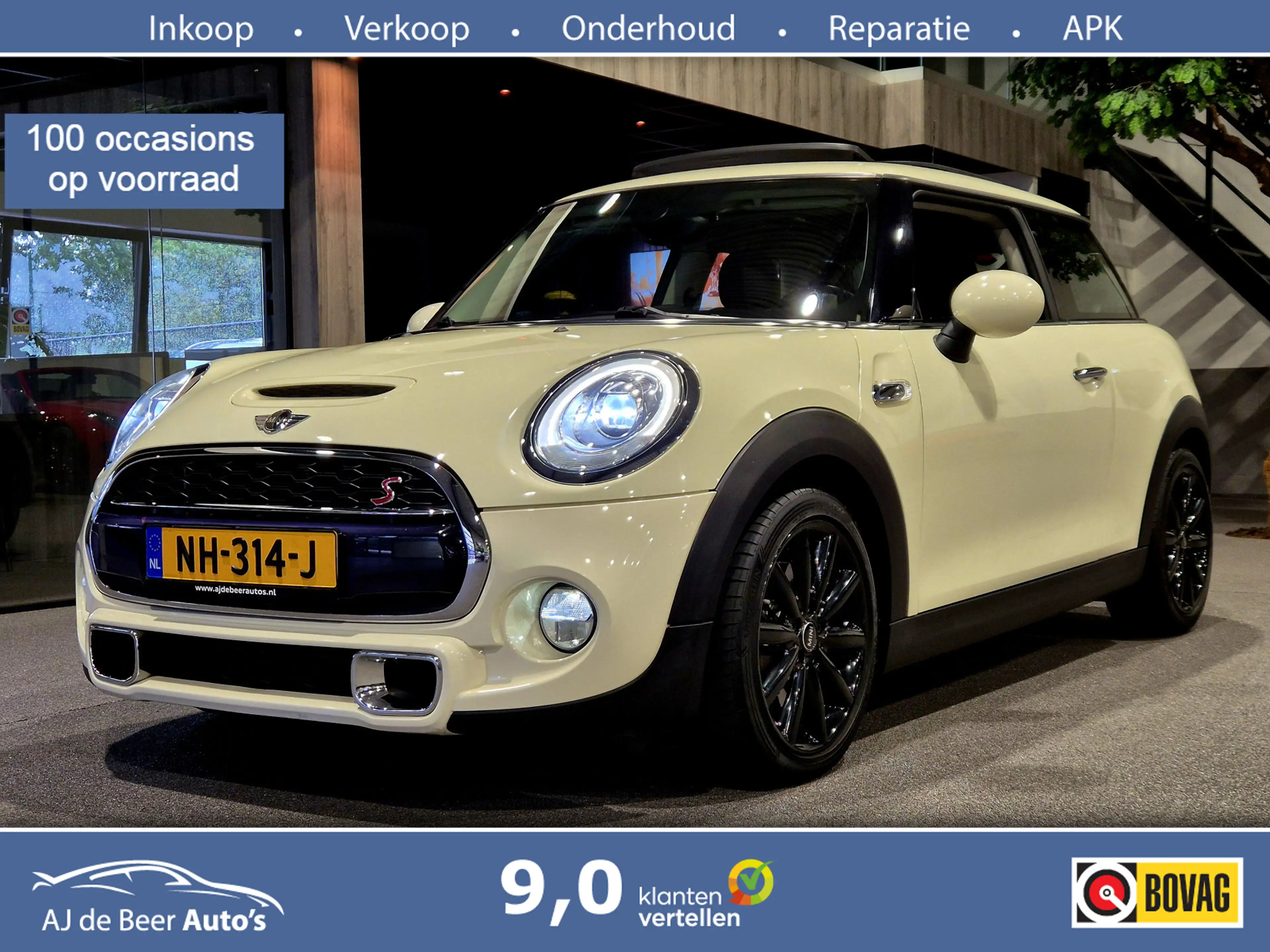MINI Cooper S 3-Deurs 2.0 Panorama | LED | Navigatie | Cruise |