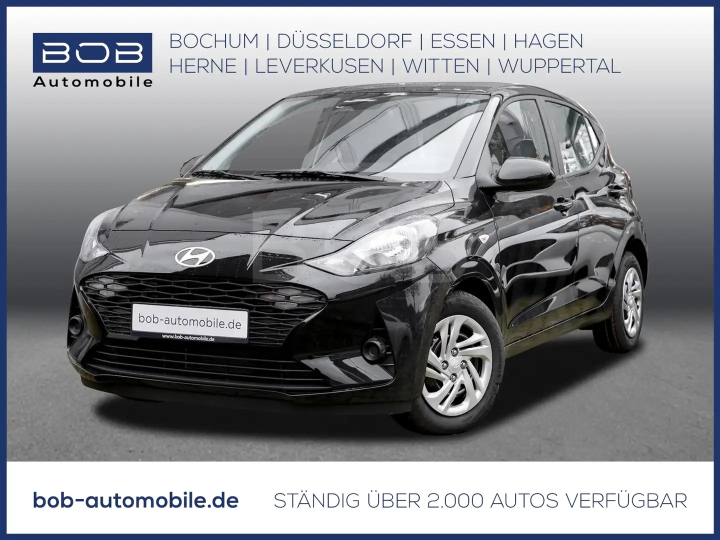 Hyundai i10 Select FL25 1.0 5-MT NAVI PDC KLIMA BT USB Negru - 1