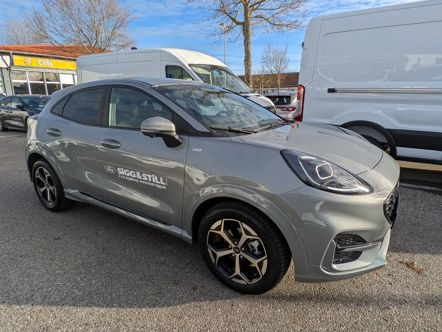 Ford Puma ST-Line 1.0 AT NAV*IACC*360°*EL-KLAPPE*SHZ Silber - 2