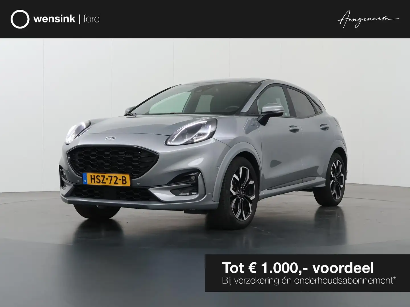Ford Puma 1.0 EcoBoost Hybrid ST-Line X | Navigatiesysteem | Gris - 1