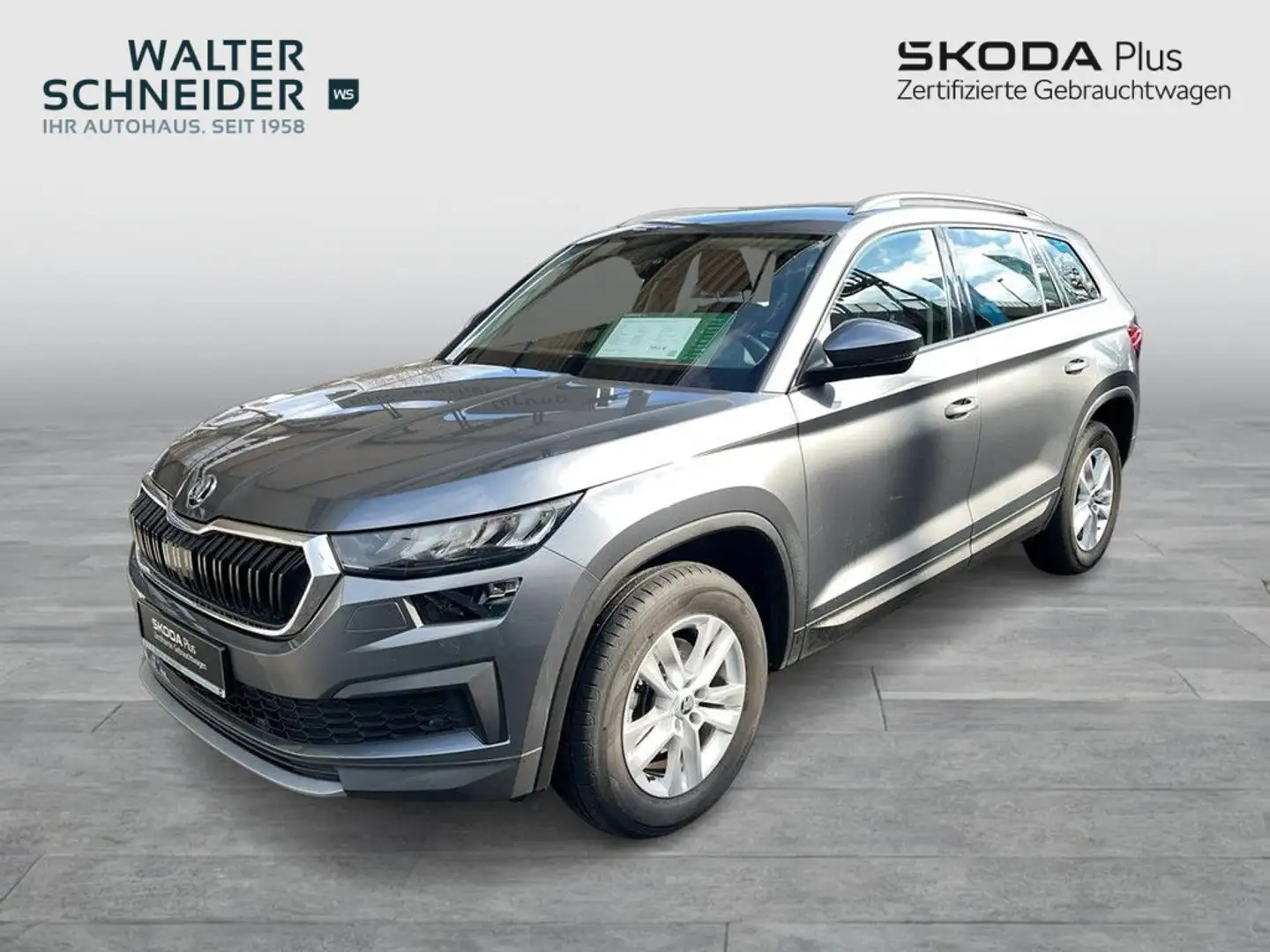 Skoda Kodiaq 1.5 TSI Ambition AHK LED Sitzheizung Grau - 2