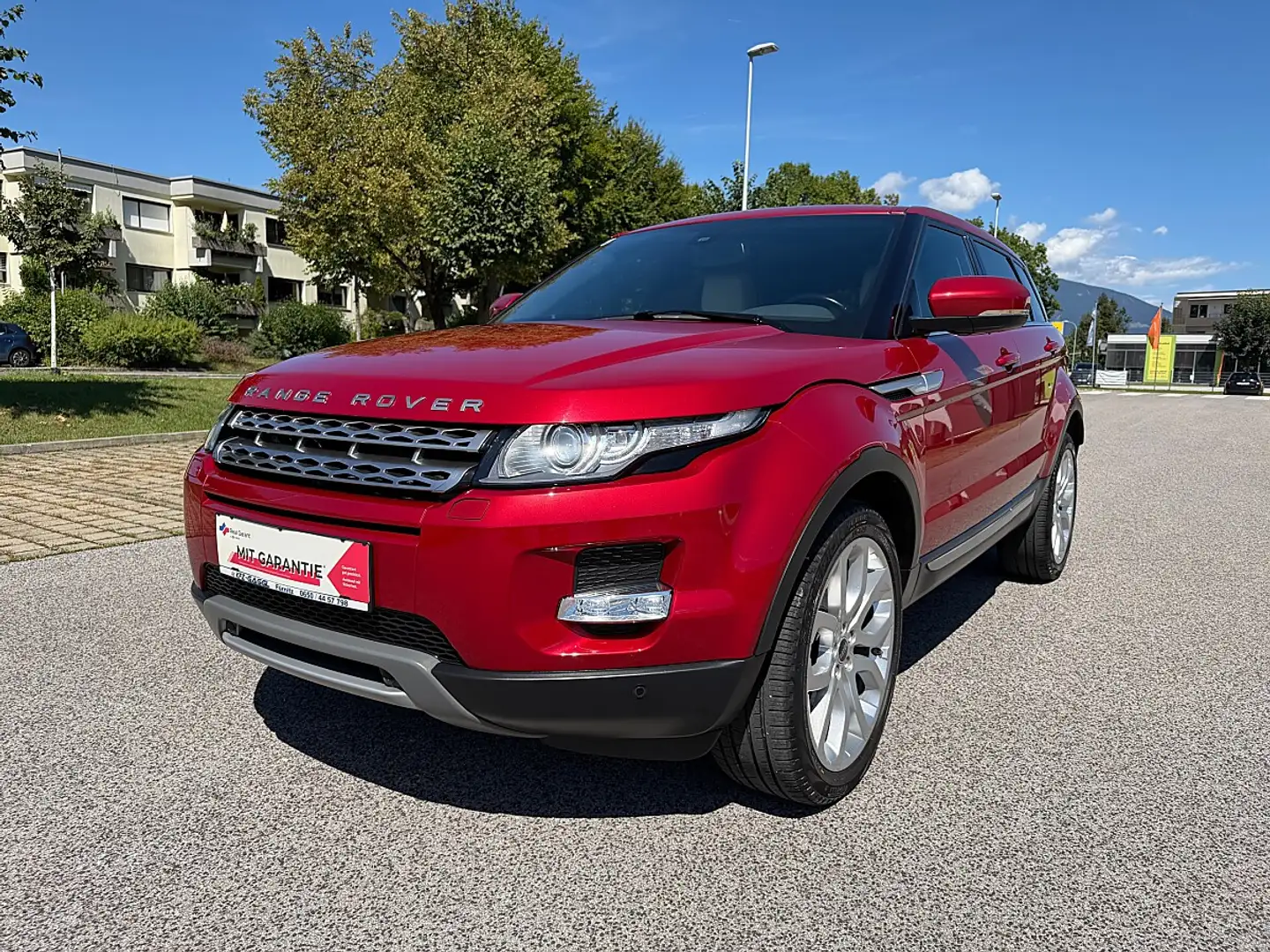 Land Rover Range Rover Evoque Prestige 2,2 SD4 Aut. Panorama Keyless RFK Soun... Rot - 1