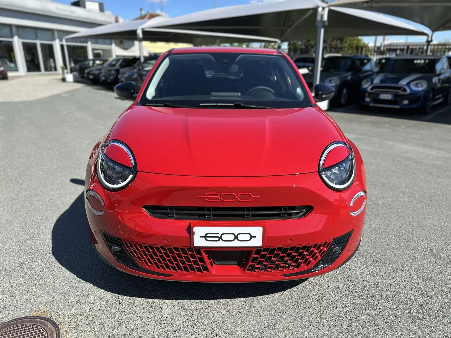 Fiat 600 N1 AUTOCARRO 5 POSTI HYBRID 1.2 110cv MHEV Rosso - 1