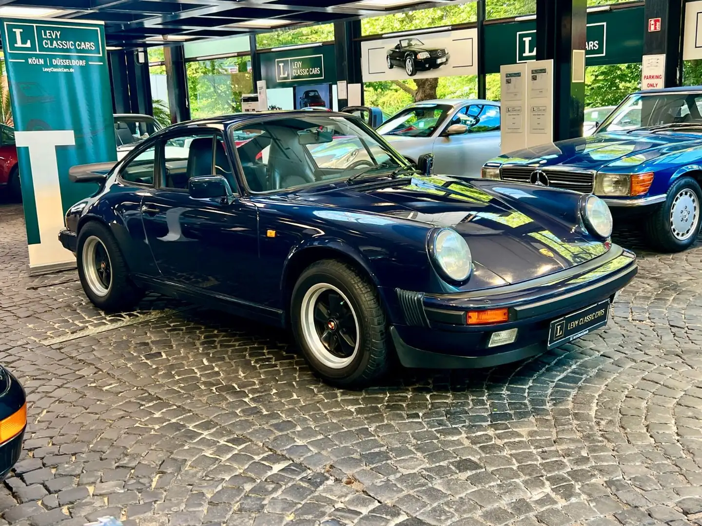 Porsche 911 3,2 Carrera Coupe 2. Hand,deutsch Scheckheft Blau - 1