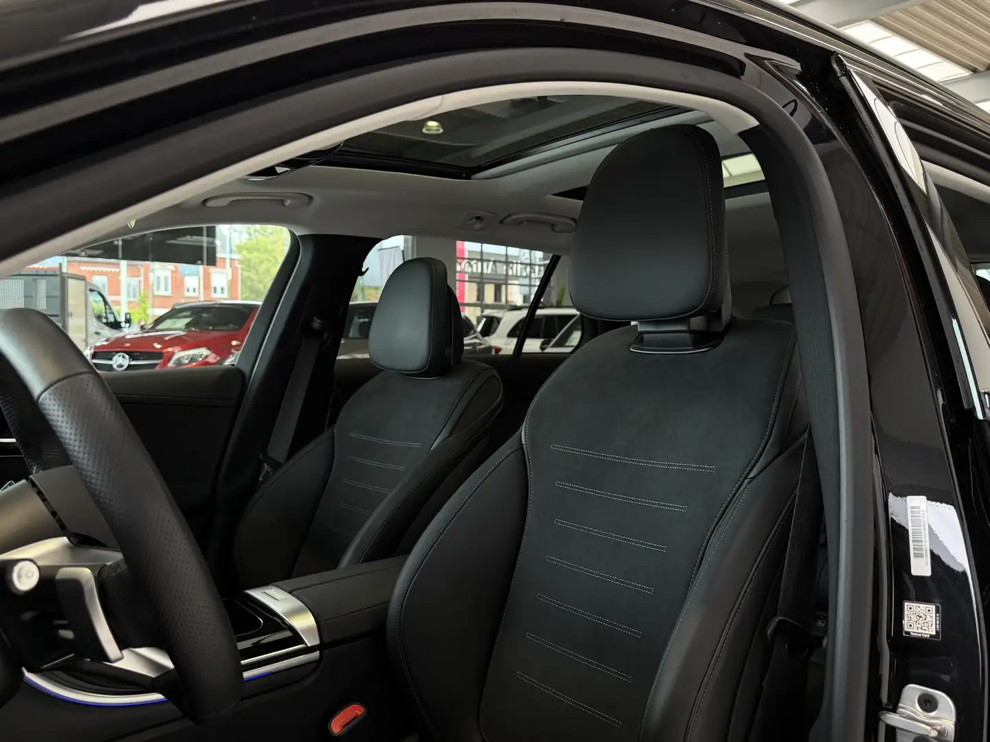 Mercedes-Benz C 180 Break AMG Line | Panoramisch Dak | Nightpack | Mem Zwart - 2