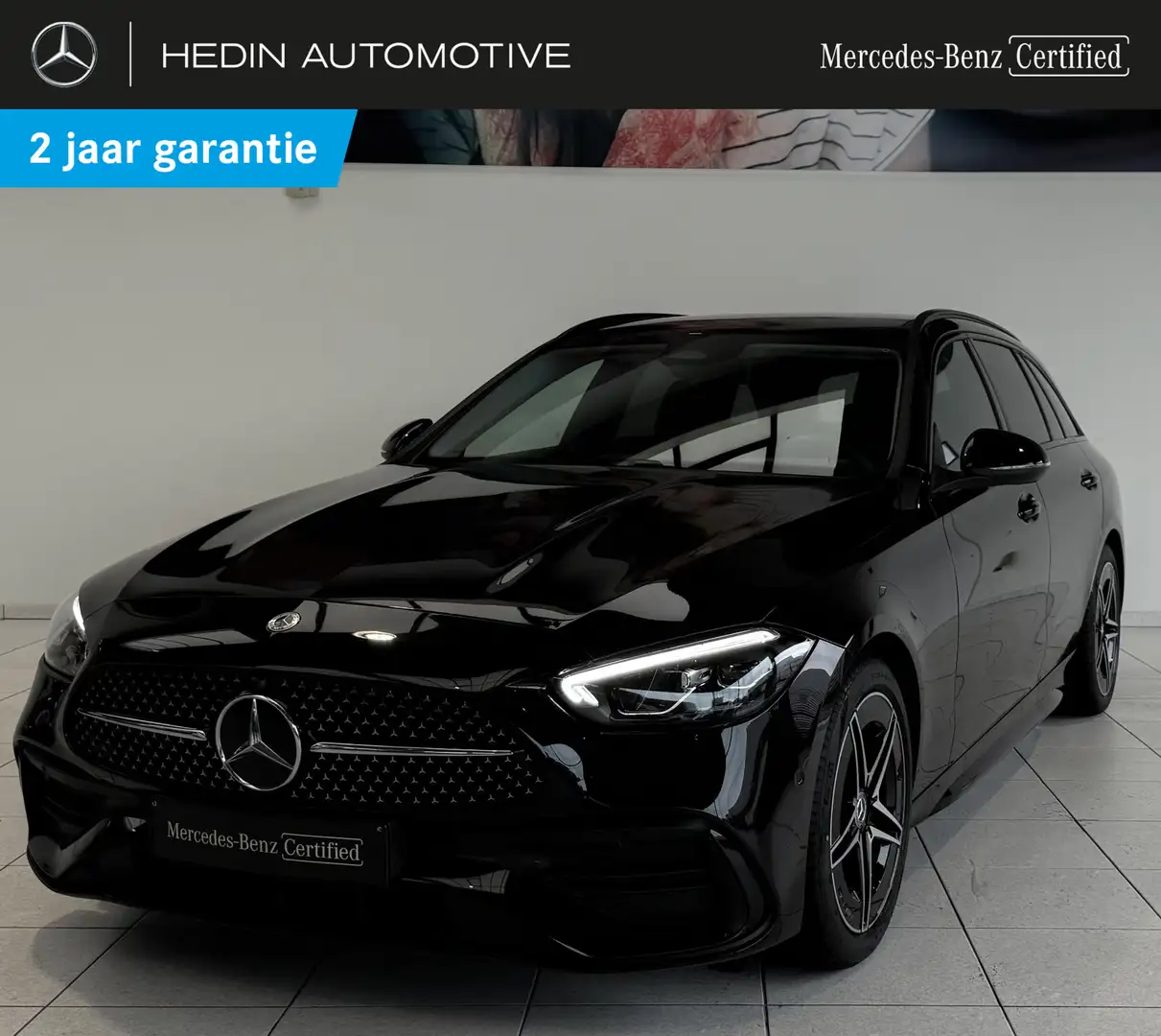 Mercedes-Benz C 180 Break AMG Line | Panoramisch Dak | Nightpack | Mem Zwart - 1