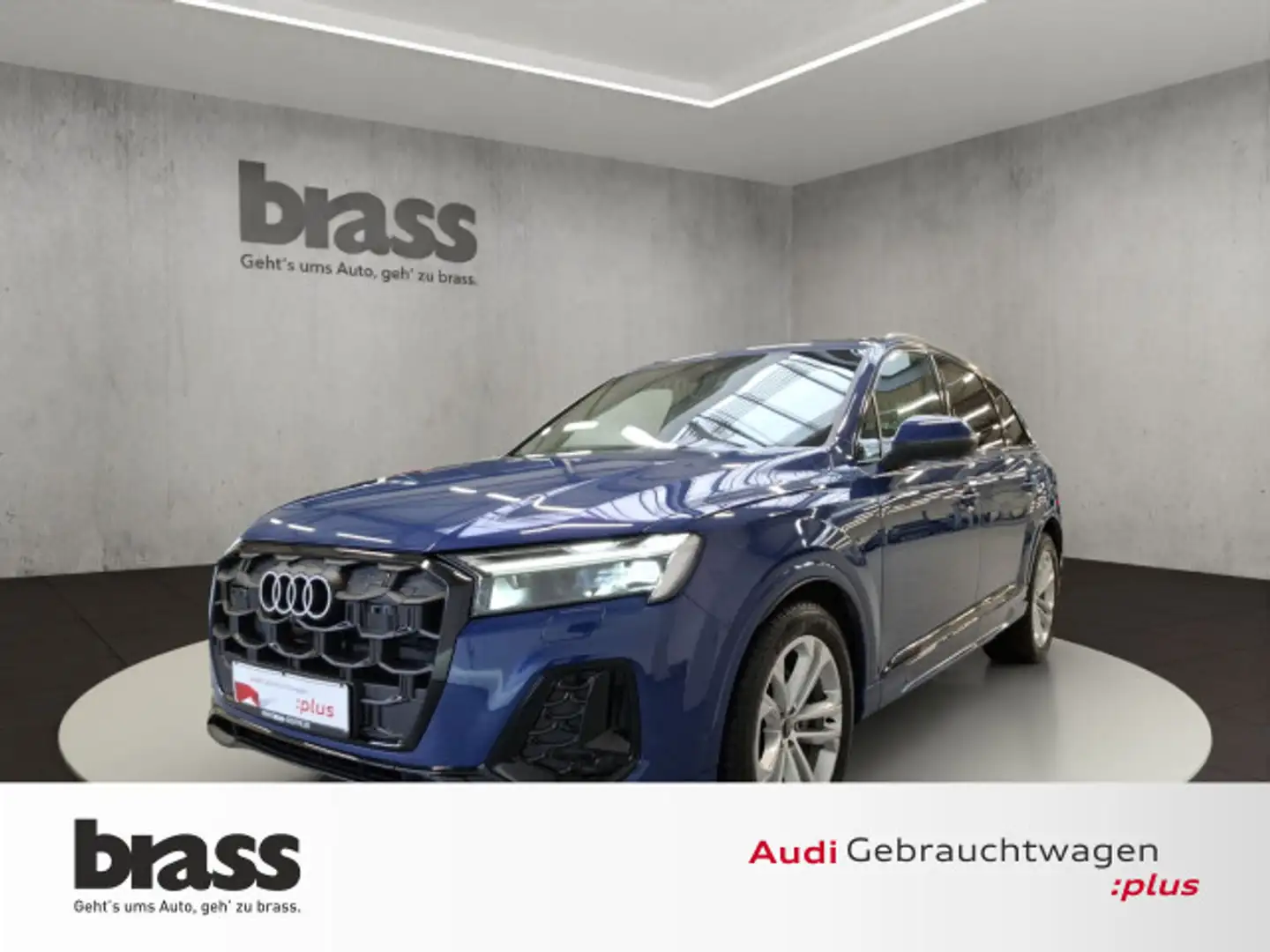 Audi Q7 SUV S line 50 TDI quattro 210(286) kW(PS) tip Blau - 1
