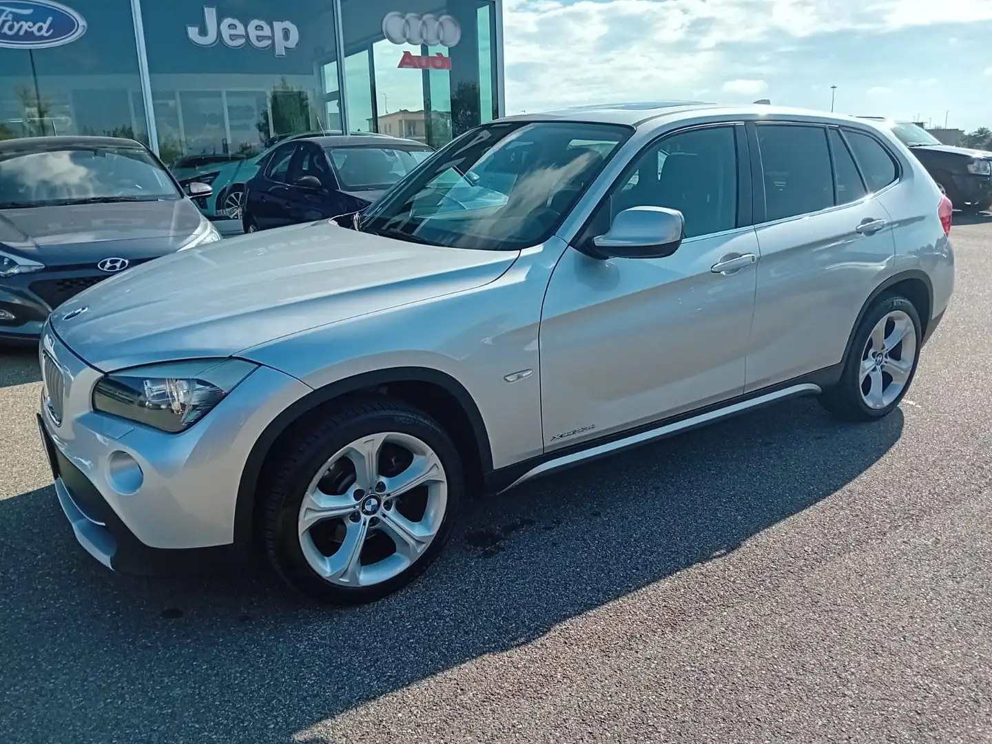 BMW X1 xdrive23dA Futura UNICOPROPRIETARIO Grigio - 2