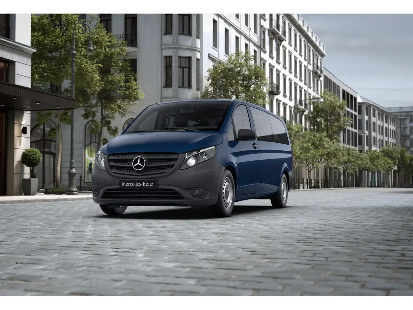 Mercedes-Benz Vito 114 CDI Tourer PRO Extralang Klima*Navi*9GT Blau - 1
