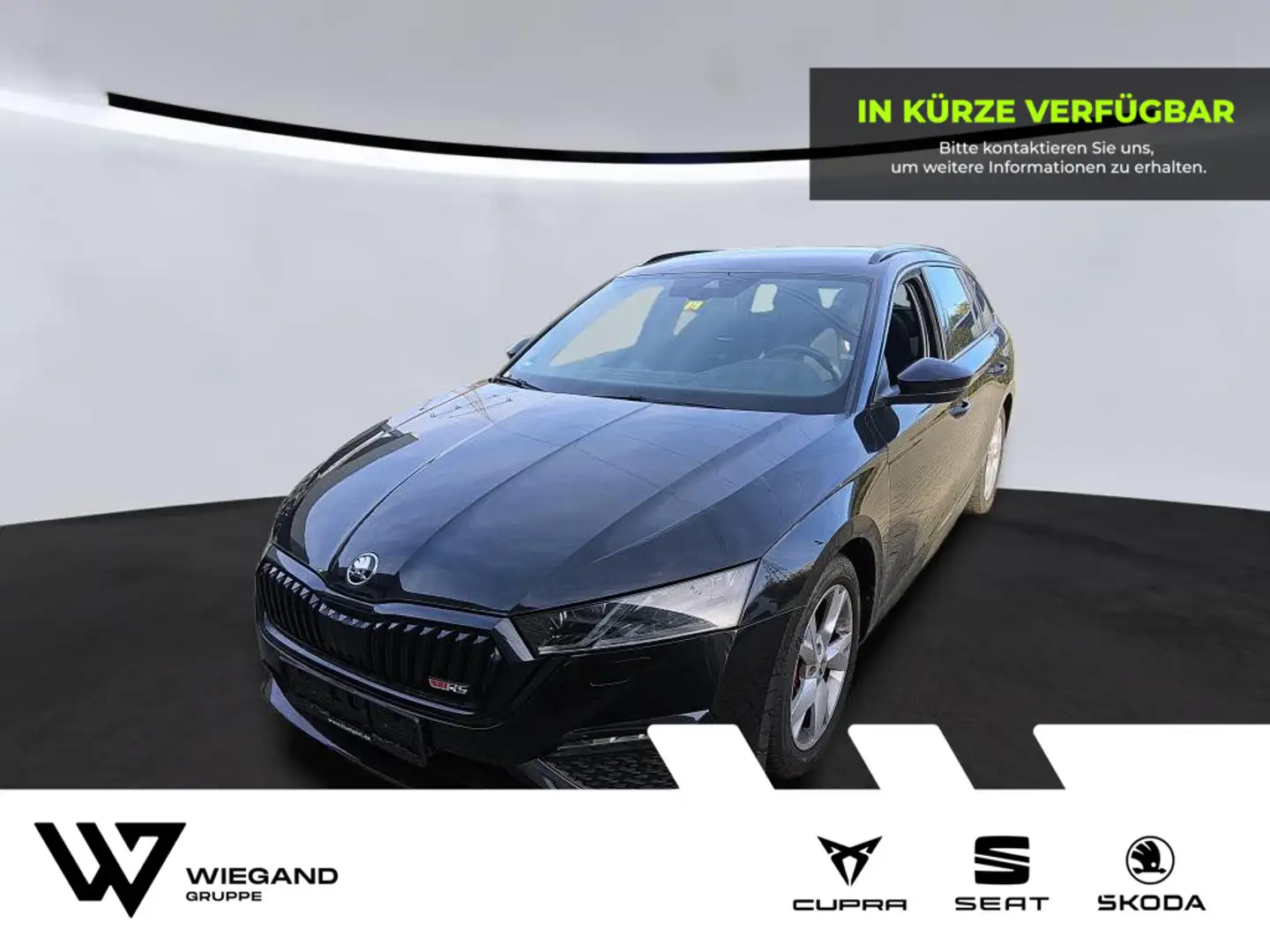 Skoda Octavia Combi 2.0 TDI DPF RS 4x4 LED AHK HUD Schwarz - 1