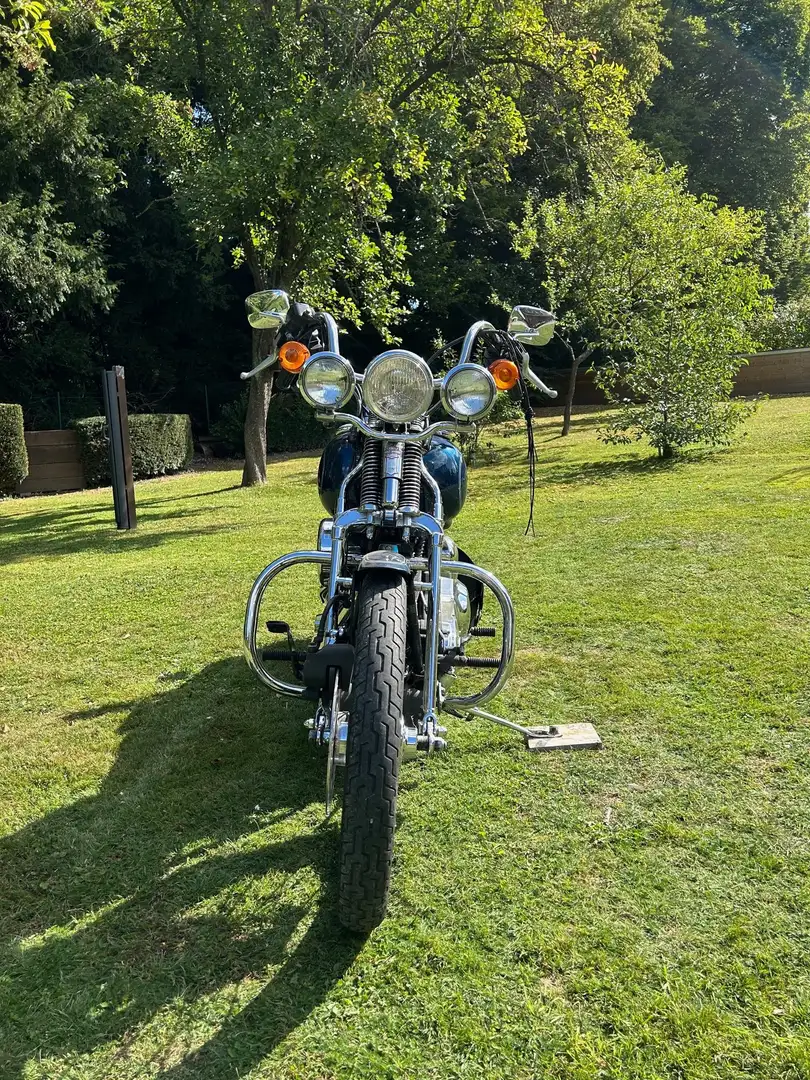 Harley-Davidson Softail springer    FXSTS Bleu - 2