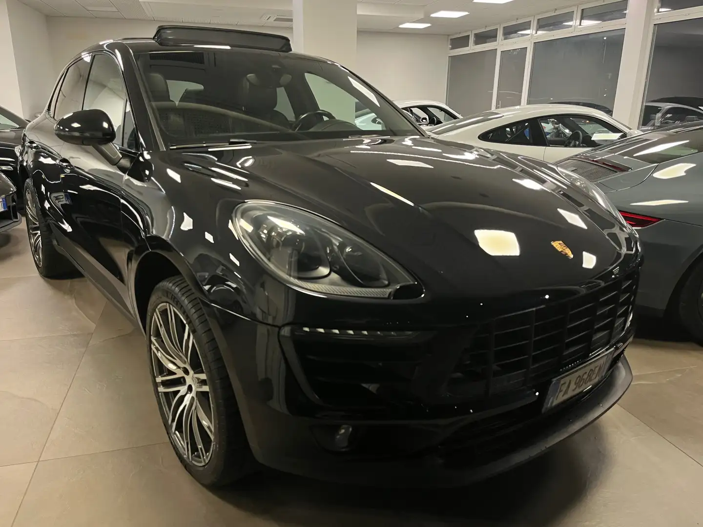 Porsche Macan 3.0 D S 250cv PDK TETTO 21 PASM SCARICO VENT RISC! Nero - 1
