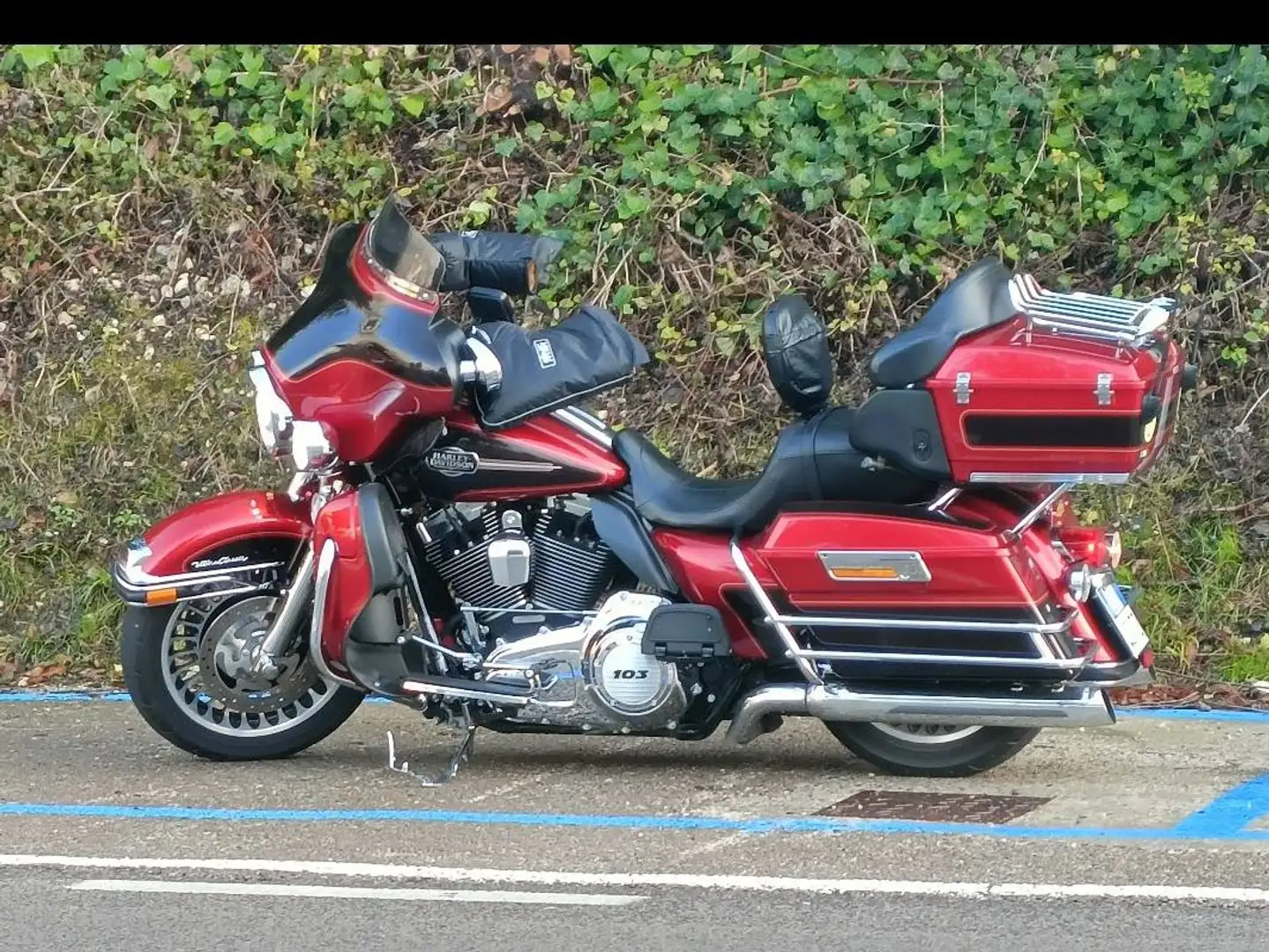 Harley-Davidson Electra Glide Ultra Classic Piros - 2