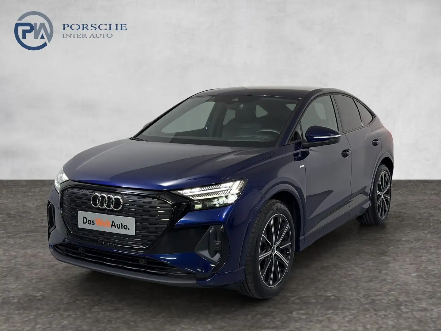 Audi Q4 e-tron Audi Q4 Sportback 50 e-tron quattro Blau - 1