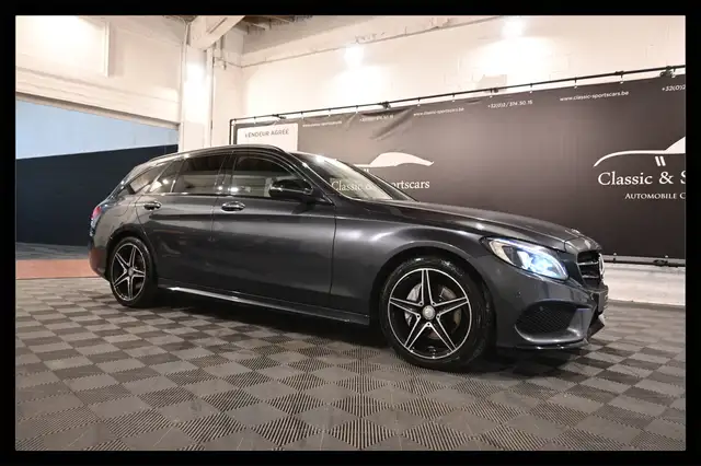 Mercedes-Benz C 160 C 160 AMG LINE / GPS NAVI / LEDS / CRUISE / PDC !!