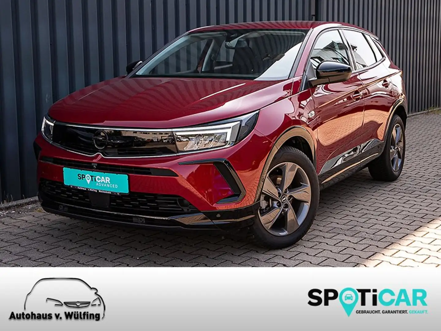 Opel Grandland GS 1.2 T + NAVI PRO + ALCANTARA + KAMERA + AHK Rouge - 1