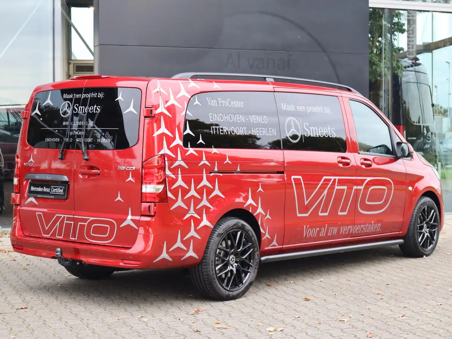 Mercedes-Benz Vito 116 CDI L3 SELECT DUBBELE CABINE Rouge - 2