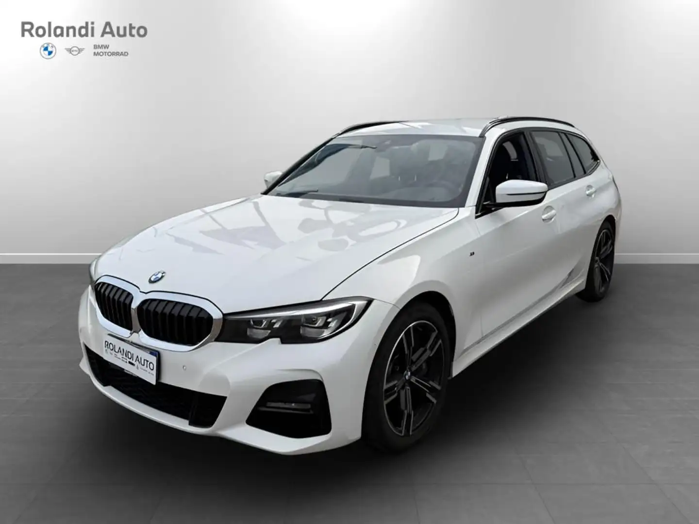 BMW 330 d Touring mhev 48V xdrive Msport auto Weiß - 1