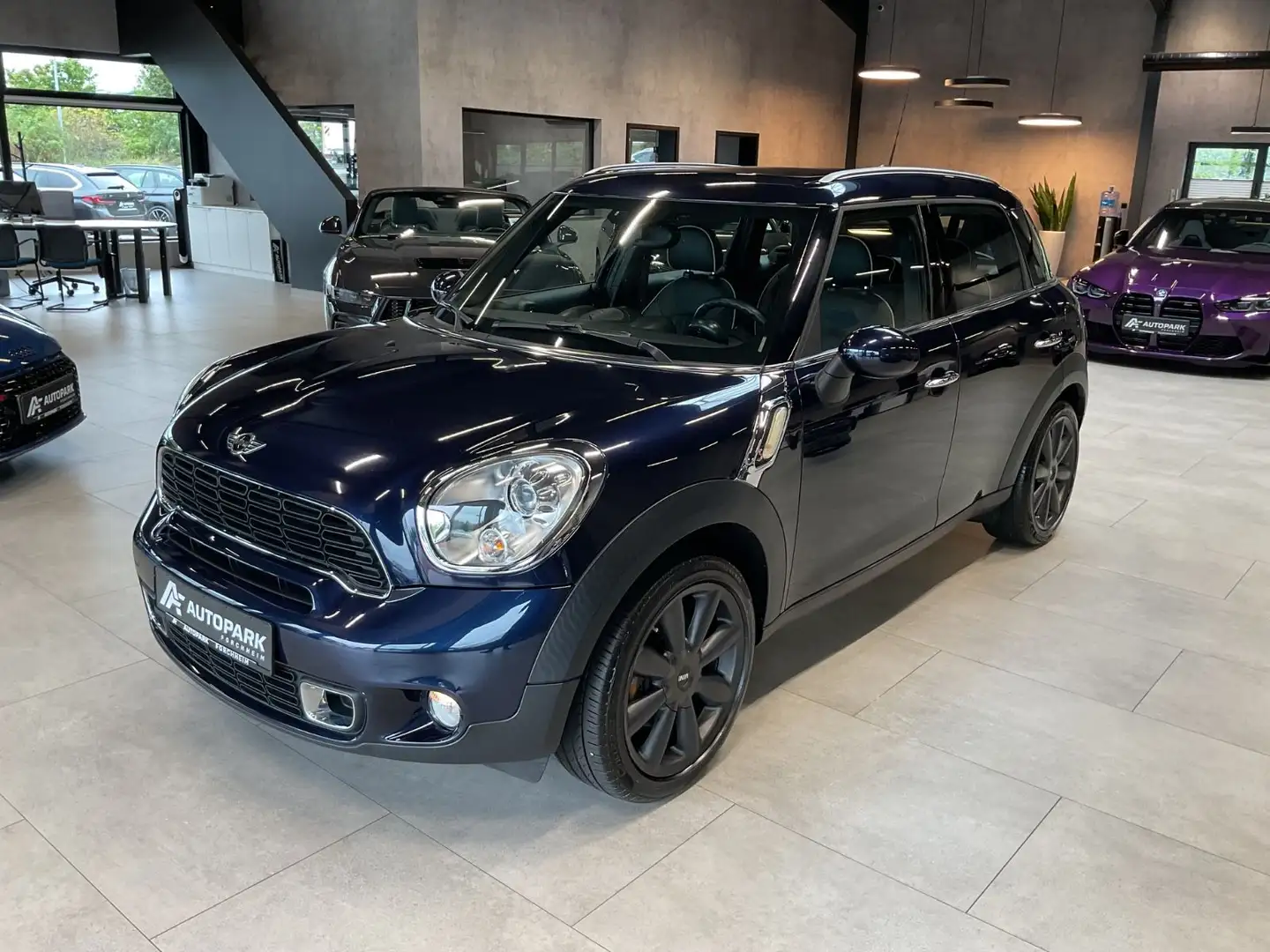 MINI Cooper SD Countryman Leder Navi Pano Xenon 18 Blau - 1