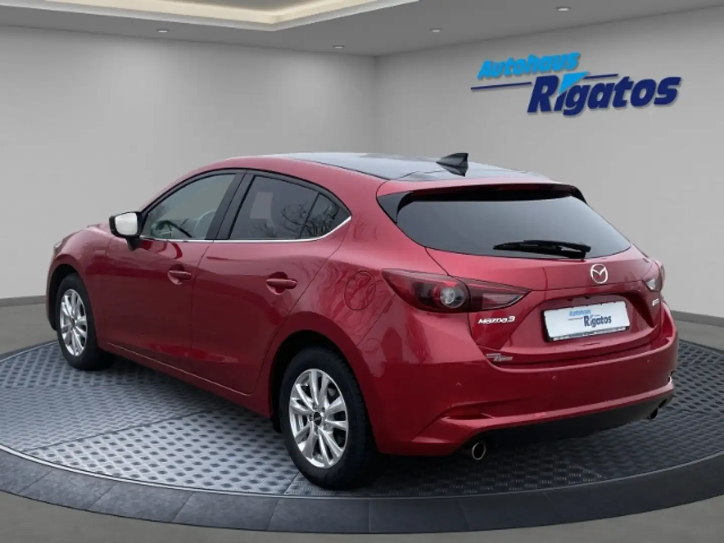 Mazda 3 Lim. 2.0 SKYACTIV-G 120 Signature + Navi, Rückfahr Rosso - 2