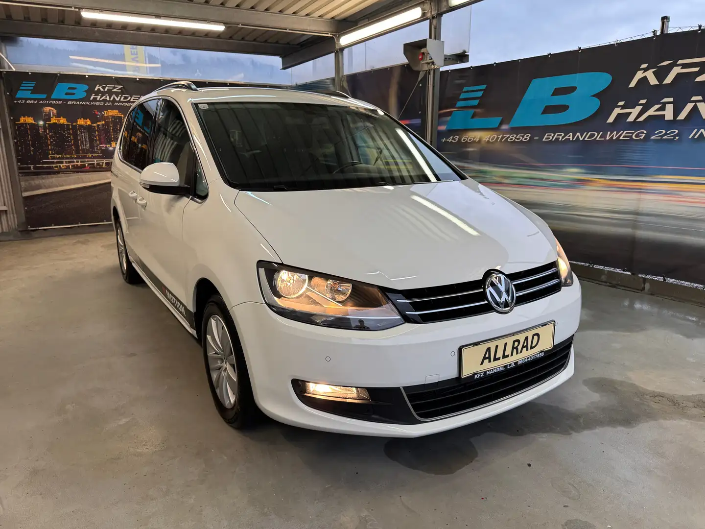 Volkswagen Sharan Comfortline BMT/Start-Stopp 4Motion 7 Sitze Weiß - 1