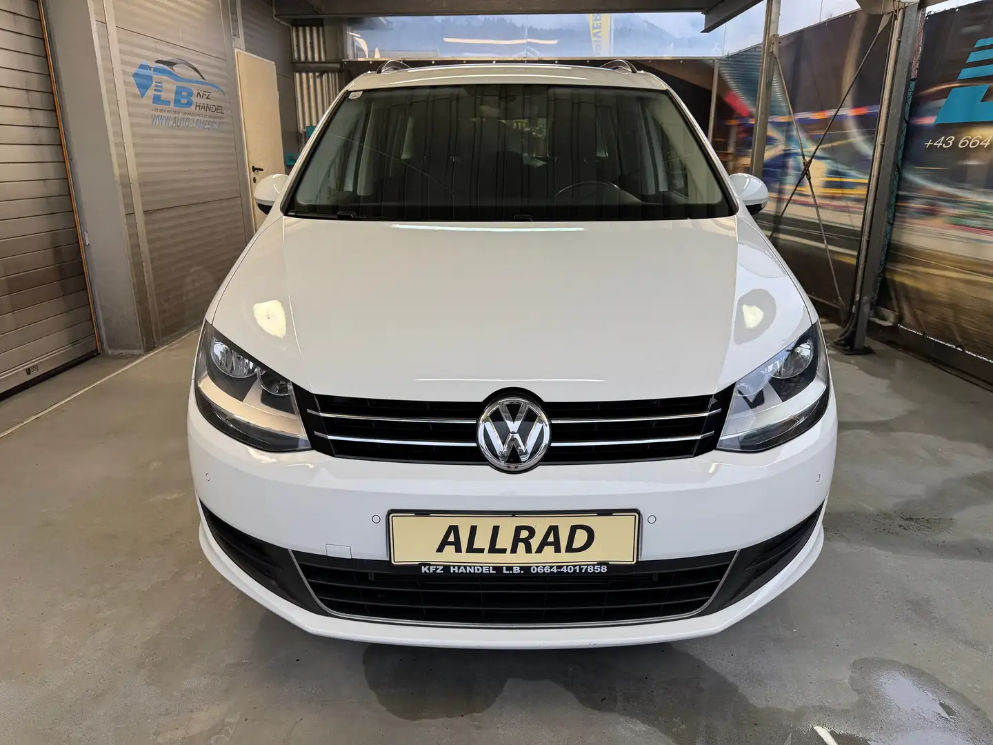 Volkswagen Sharan Comfortline BMT/Start-Stopp 4Motion 7 Sitze Weiß - 2