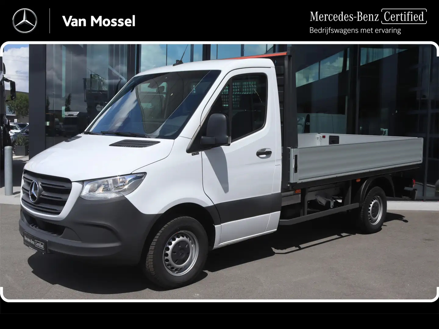 Mercedes-Benz Sprinter 317 CDI Aut. L2 Pro Open Laadbak |AIRCO/MBUX/CARPL Blanc - 1