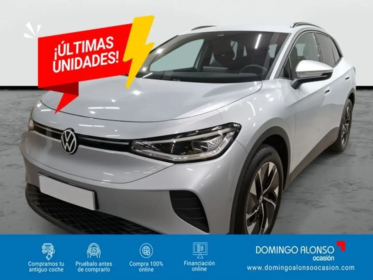 Volkswagen ID.4 Pro Más 210KW 77Kwh Plateado - 1