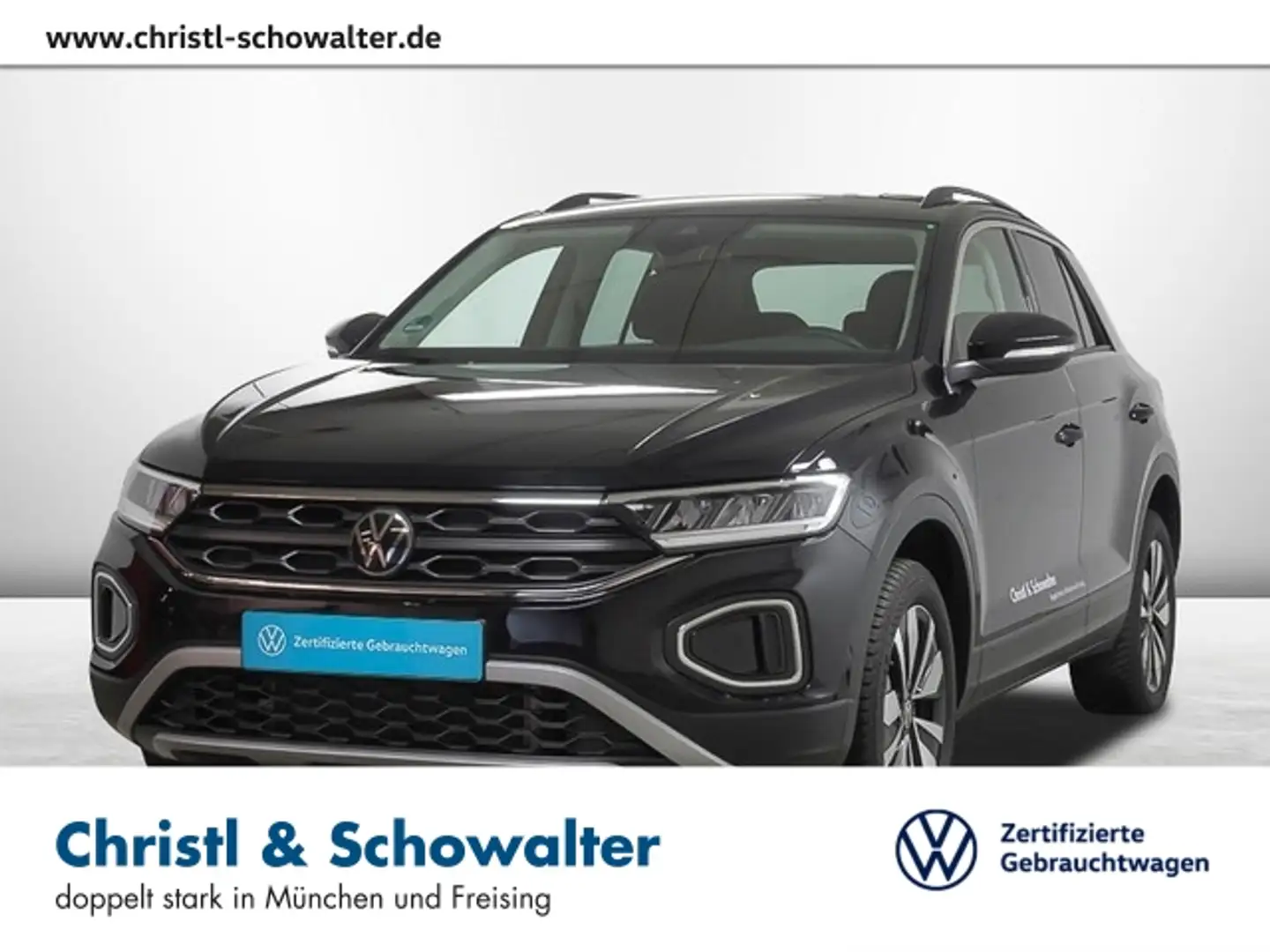 Volkswagen T-Roc 1.5 TSI DSG MOVE AHK LED NAVI CLIMATRONIC Schwarz - 1