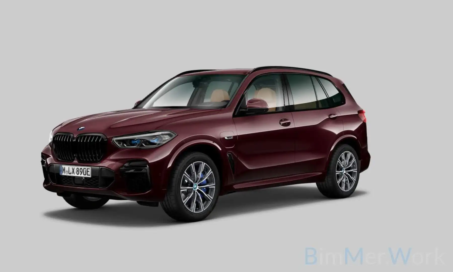 BMW X5 M Sport Laser 360° DAB HUD Individual Rot - 1