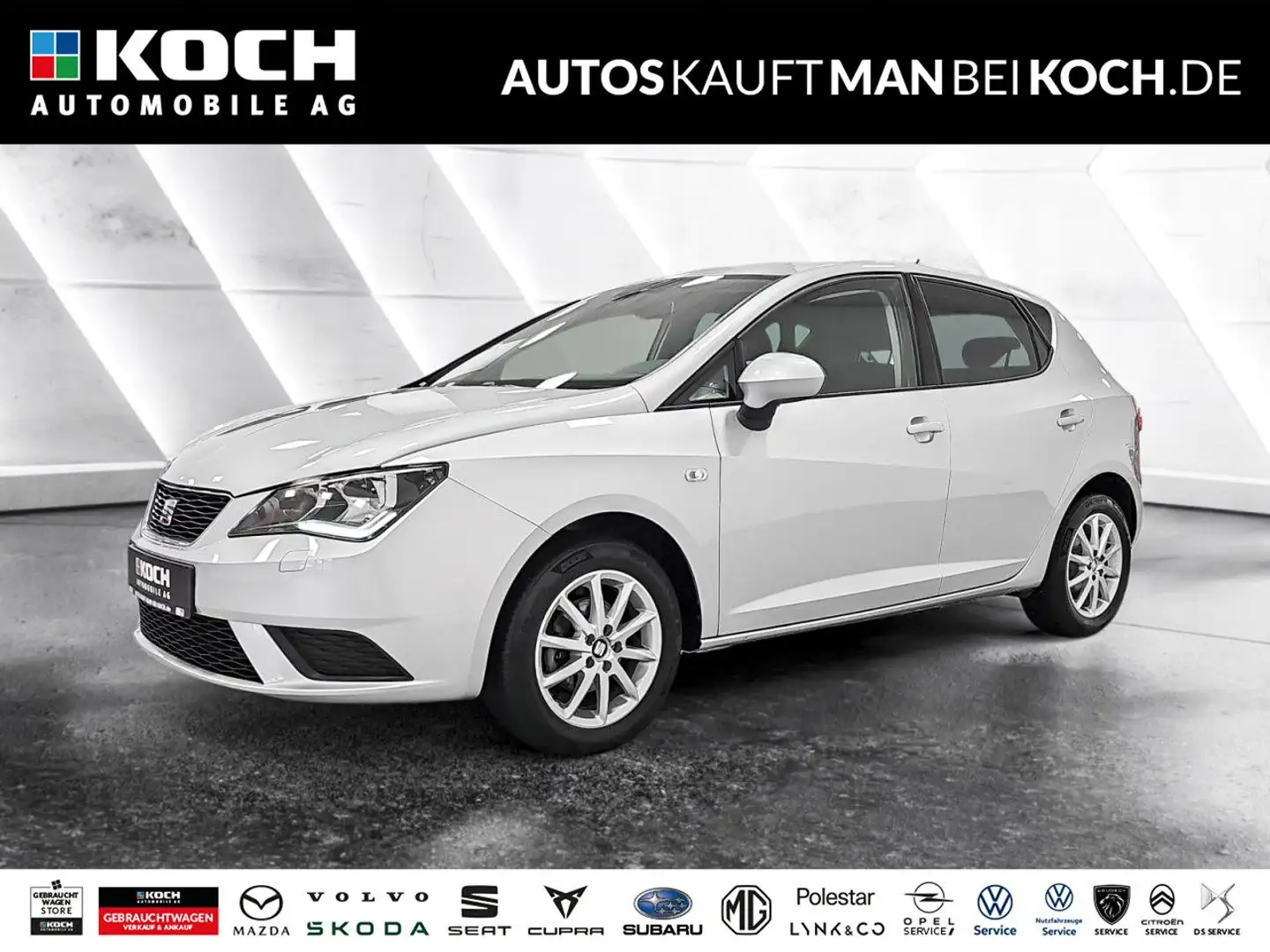 SEAT Ibiza 1.2 TSI Style KLIMA RADIO USB ZV Bluetooth Silber - 1