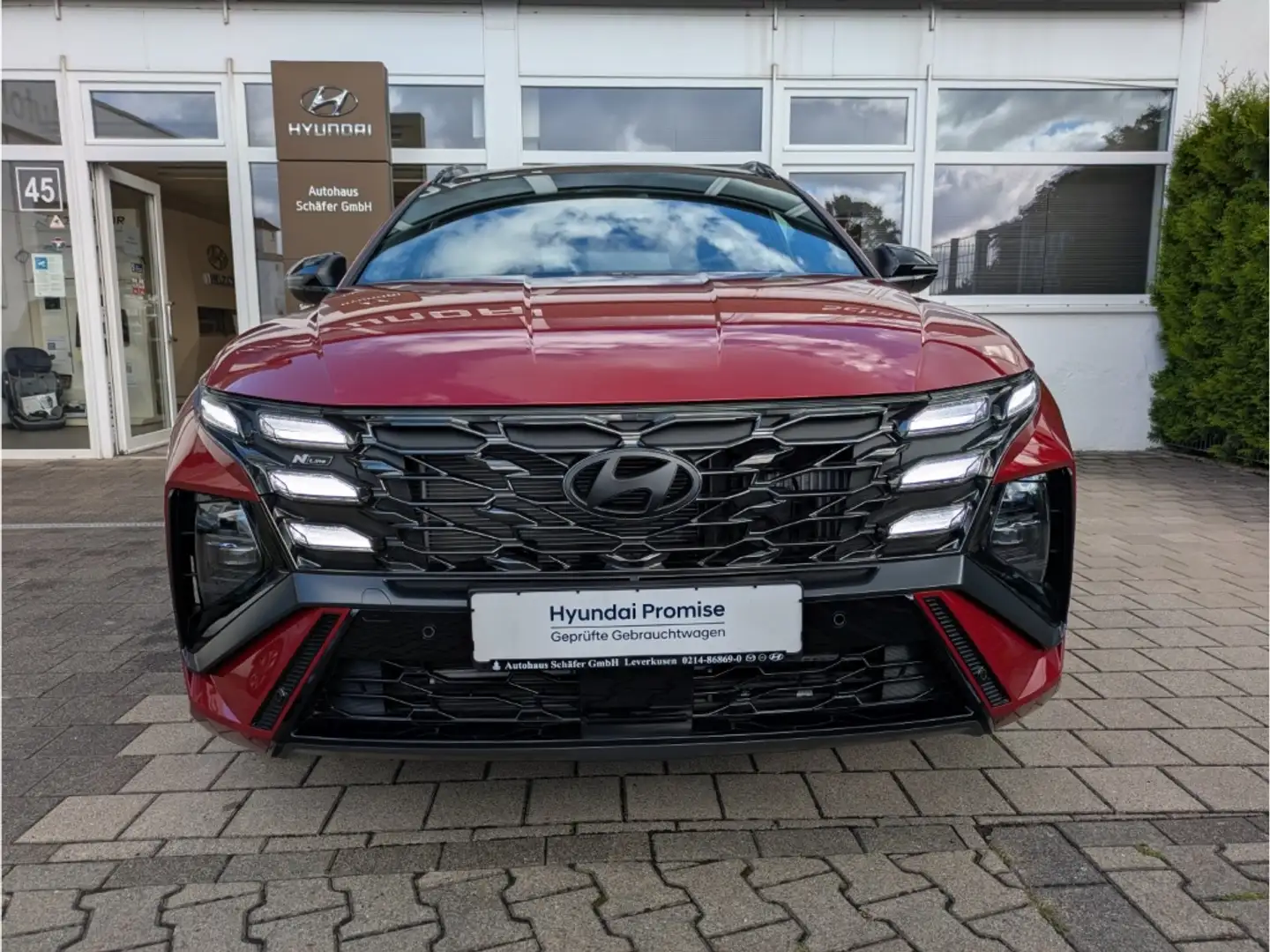 Hyundai TUCSON N Line Plug-In Hybrid HUD El. Panodach Navi Digita Rouge - 2