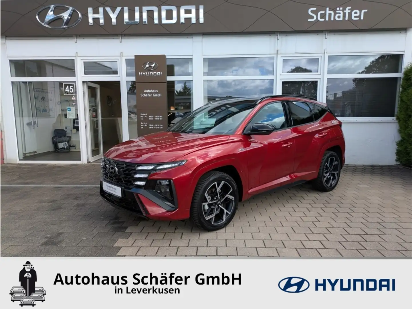 Hyundai TUCSON N Line Plug-In Hybrid HUD El. Panodach Navi Digita Rouge - 1