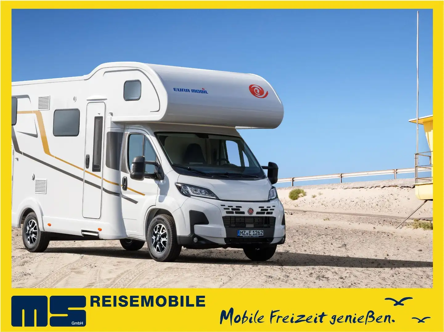 Euramobil ACTIVA ONE 650 HS /MODELL 2025/ HECKSITZGRUPPE Weiß - 1